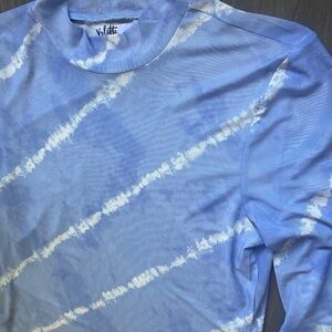 Violet Blue Tie-Dye Women's Top